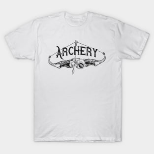 Tattoo Art Bow Archery T-Shirt